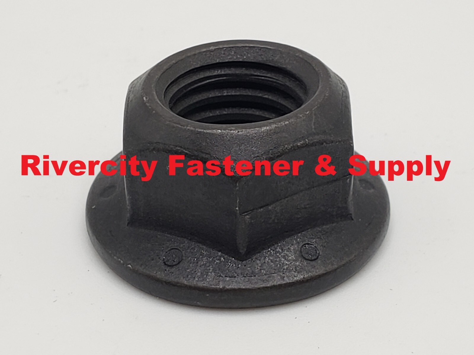 7/16-14 Grade 8 All Metal Flange Lock Nuts 7/16×14 Top Lock Nuts 7/16 x 14 Nut