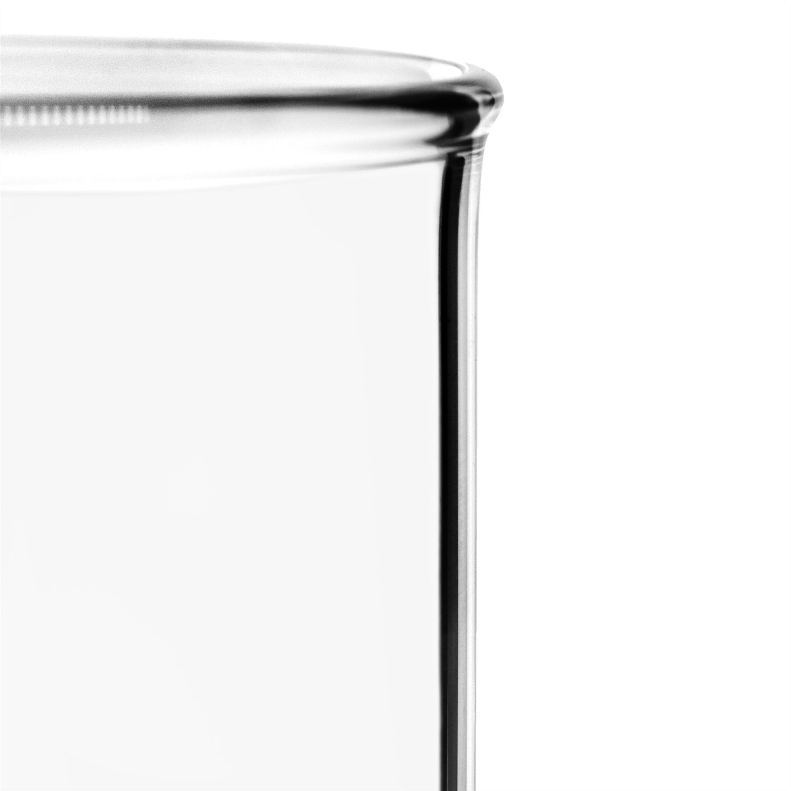 Eisco Labs 1000ml Beakers, Low Form – Borosilicate Glass – 6 Pack