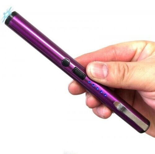 Everyday Carry Tactical 20KV High Power Stun Gun Self Defense Protection PURPLE