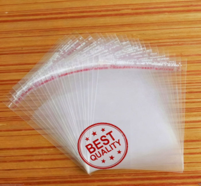 Self Adhesive Resealable 10″ x 13″ Clear Plastic Cellophane Poly Bags/Packaging