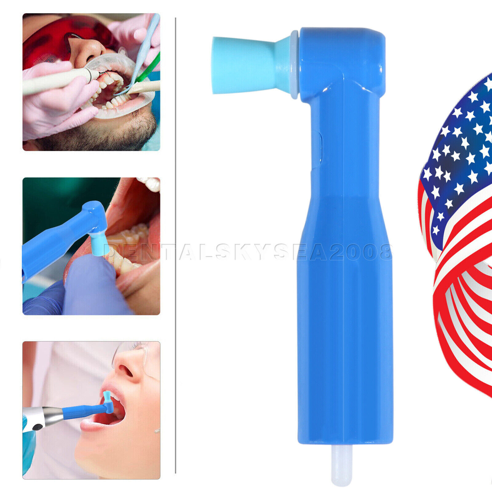 FIRM 500 pcs Dental Disposable Prophy Angles Top Quality Money back guarantee!