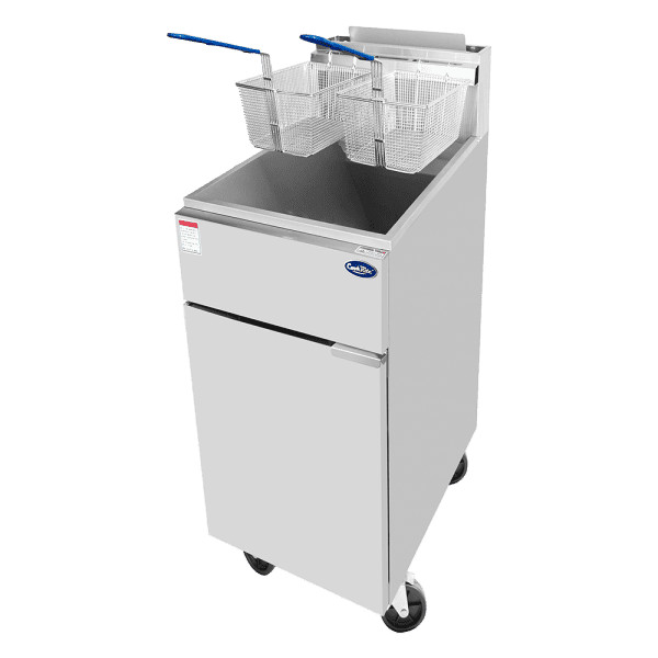 Atosa ATFS-40-NG 40 POUND DEEP FRYER NAT GAS