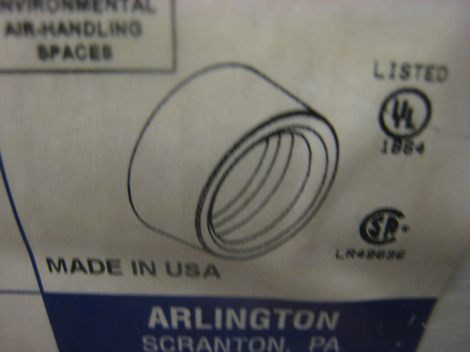 Lot of 20 yes 20 Arlington EMT150 Insulating Bushing 1 1/2in