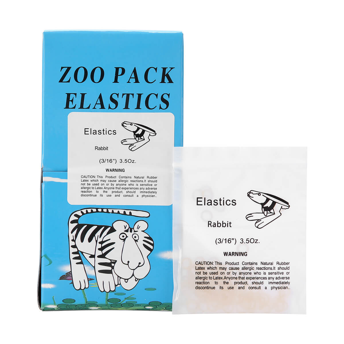 US Dental Ortho Elastics Latex Braces Rubber Bands 3.5/5.0/6.5OZ 5000Pcs/Box