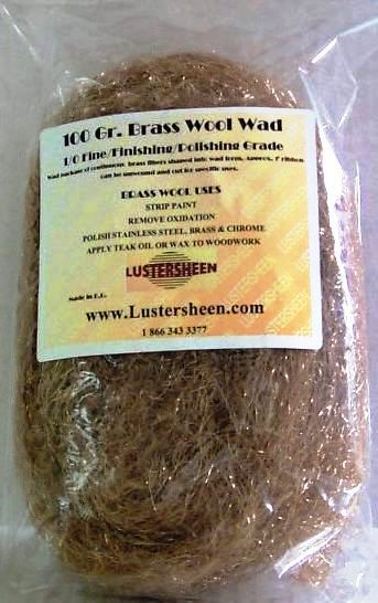 Brass Wool 3.5 Oz Skein – Fine