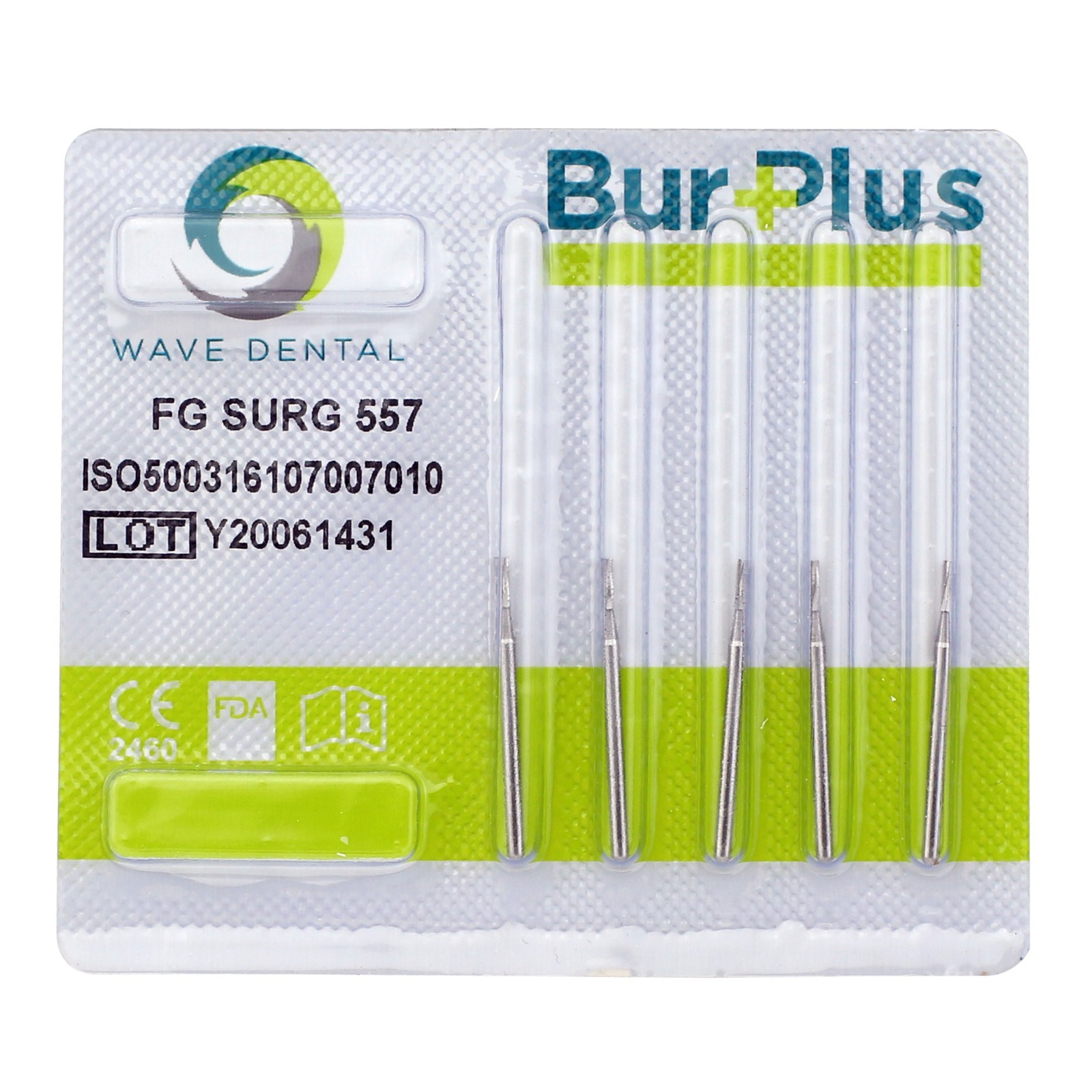 Wave Dental Surgical Burs Long FG Tungsten Carbides 25mm FG SURG FGOS FGSL