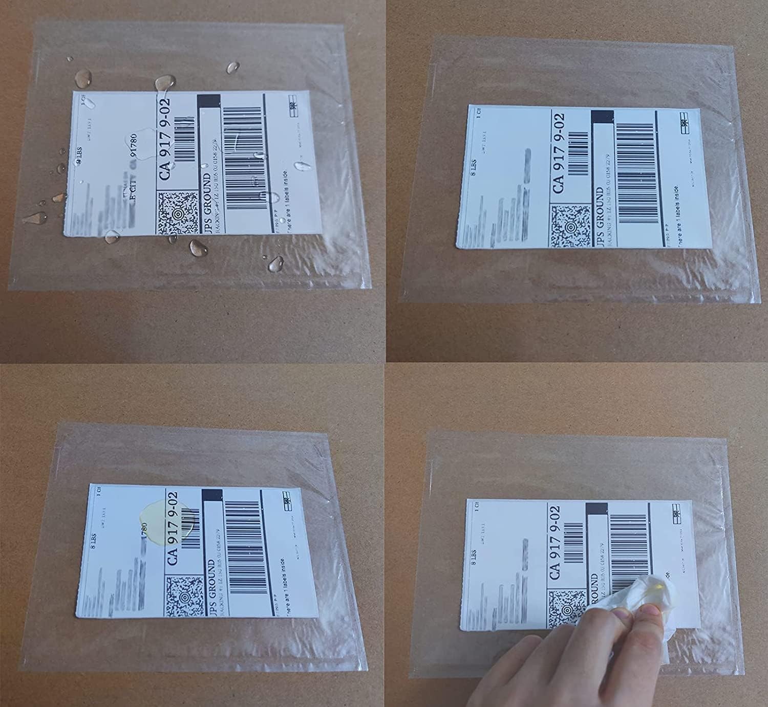 50-1000 Packing List Envelopes 4.5×5.5 7.5×5.5 6×9 Clear Self Seal Label Pouches