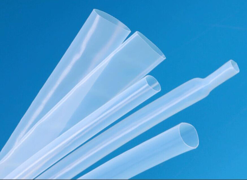 1.7:1 Clear PTFE Heat Shrink Tubing 260°C HIGH TEMP Tube Sleeving 0.5mm to 40mm