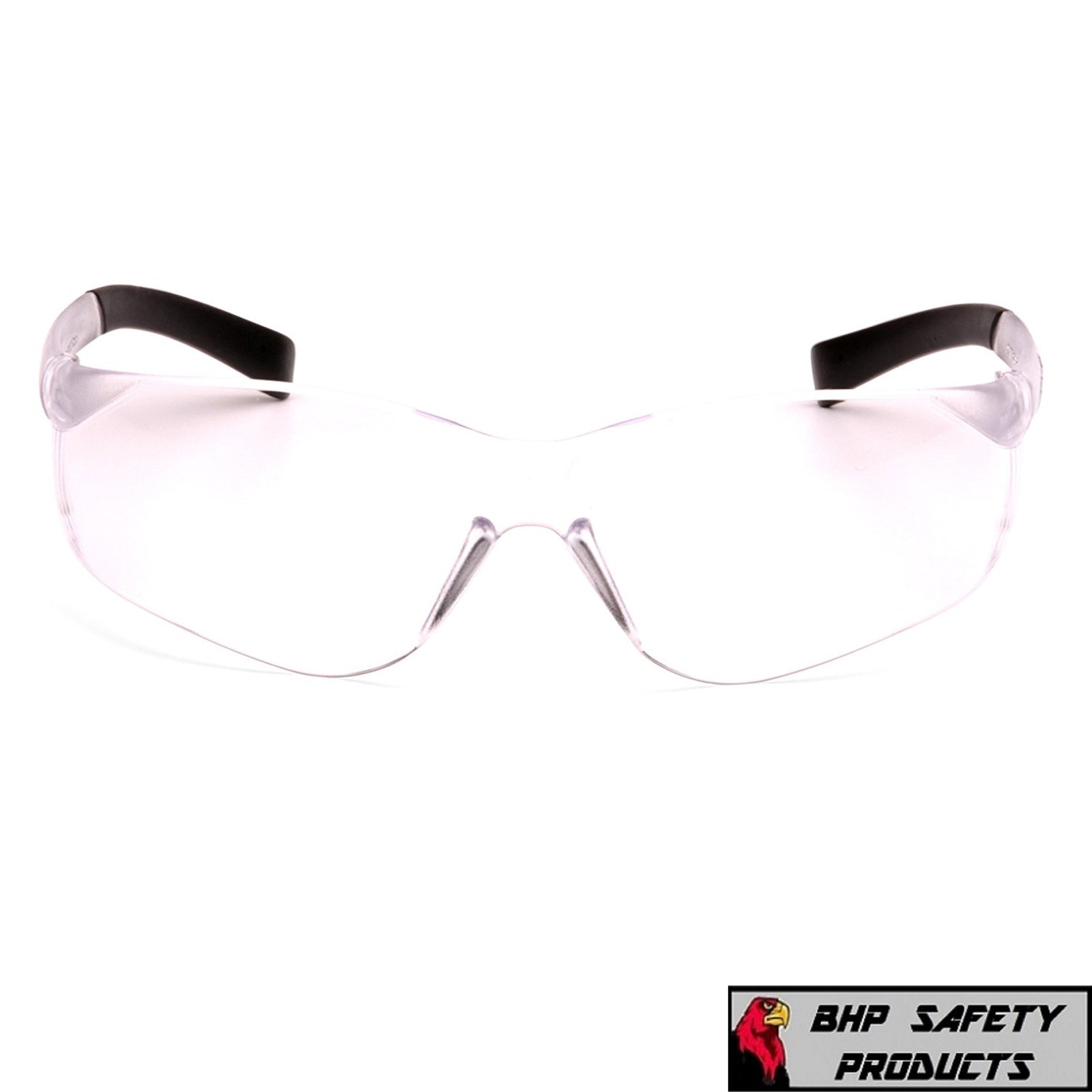 (2 PAIR) PYRAMEX ZTEK READER SAFETY GLASSES CLEAR BIFOCAL +2.50 LENS S2510R25