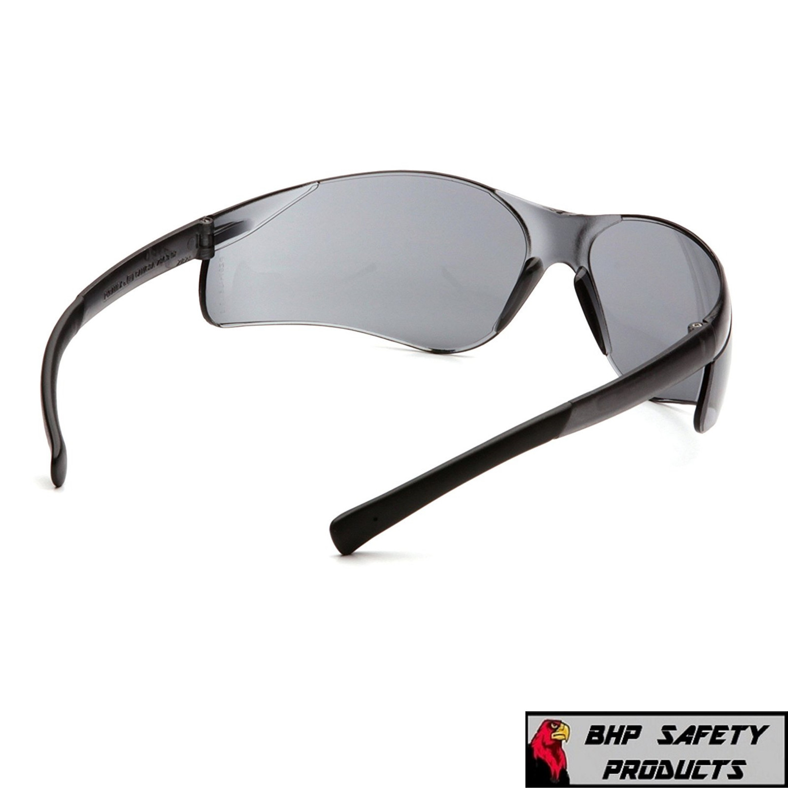 PYRAMEX ZTEK SAFETY GLASSES SMOKE GRAY LENS SUNGLASSES S2520S Z87+ (6 PAIR)