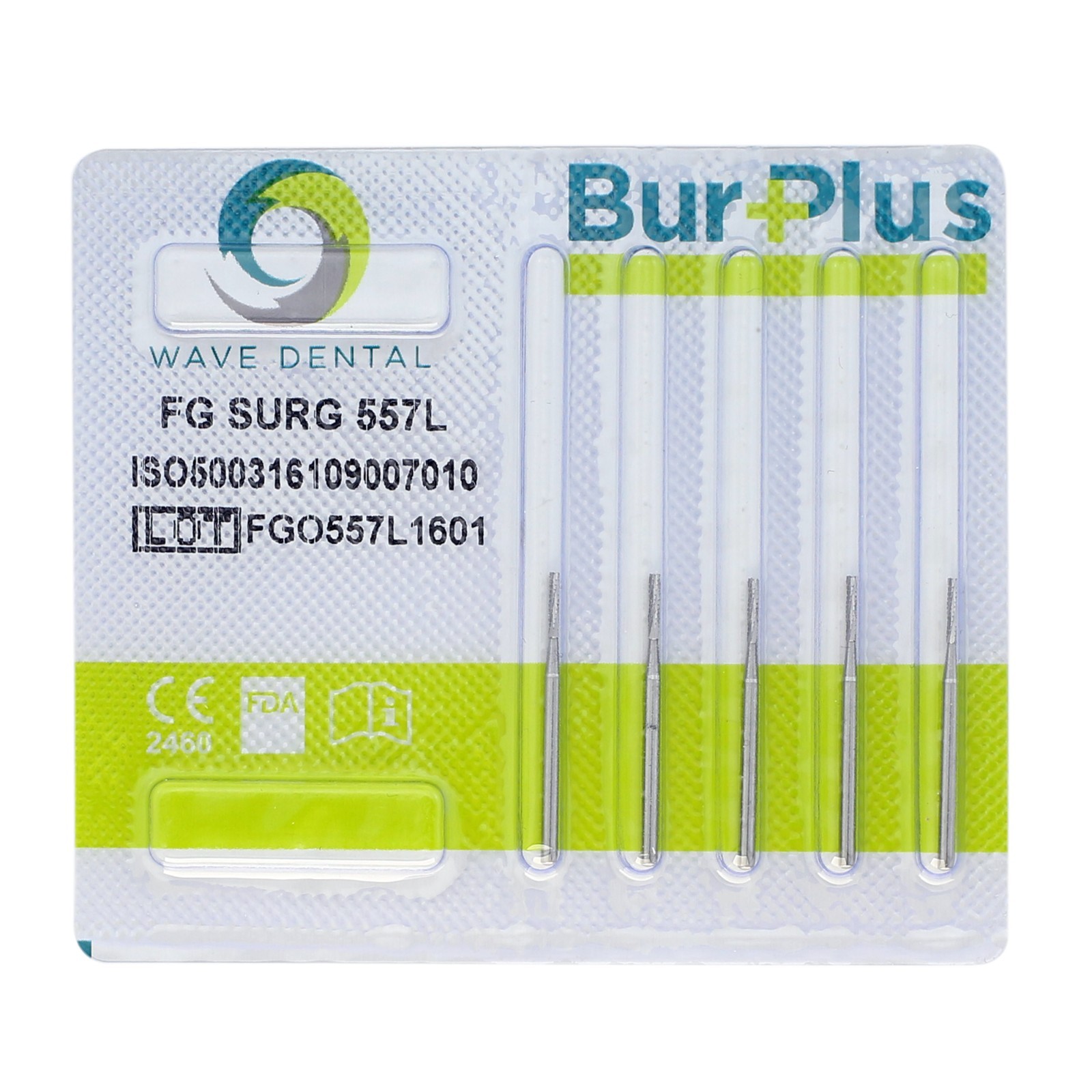 Wave Dental Surgical Burs Long FG Tungsten Carbides 25mm FG SURG FGOS FGSL