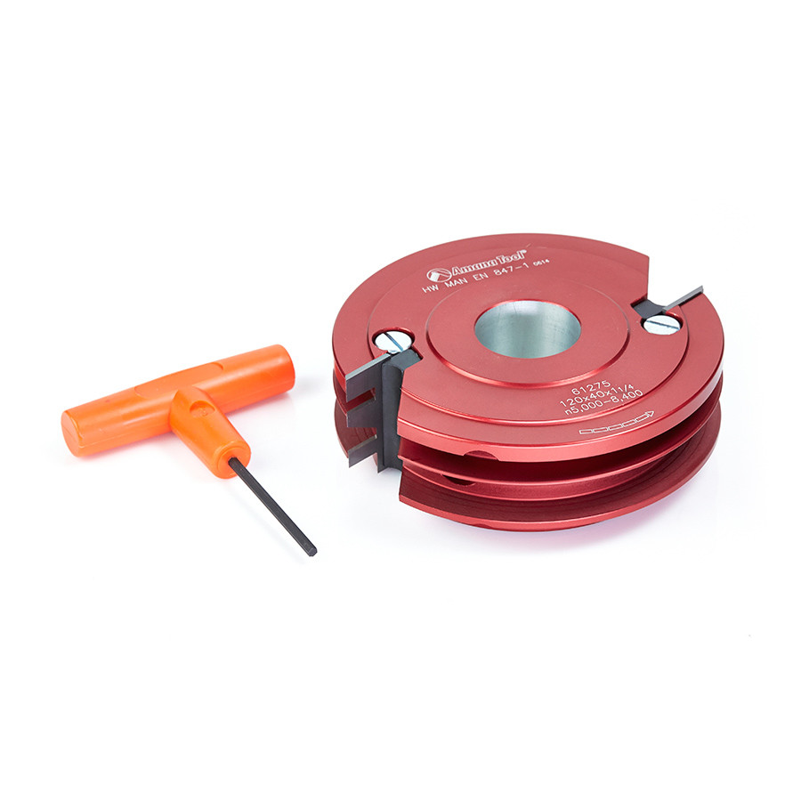 Amana Insert Stile Rail / Cope Stick Shaker Bevel Door Shaper Cutter 61275