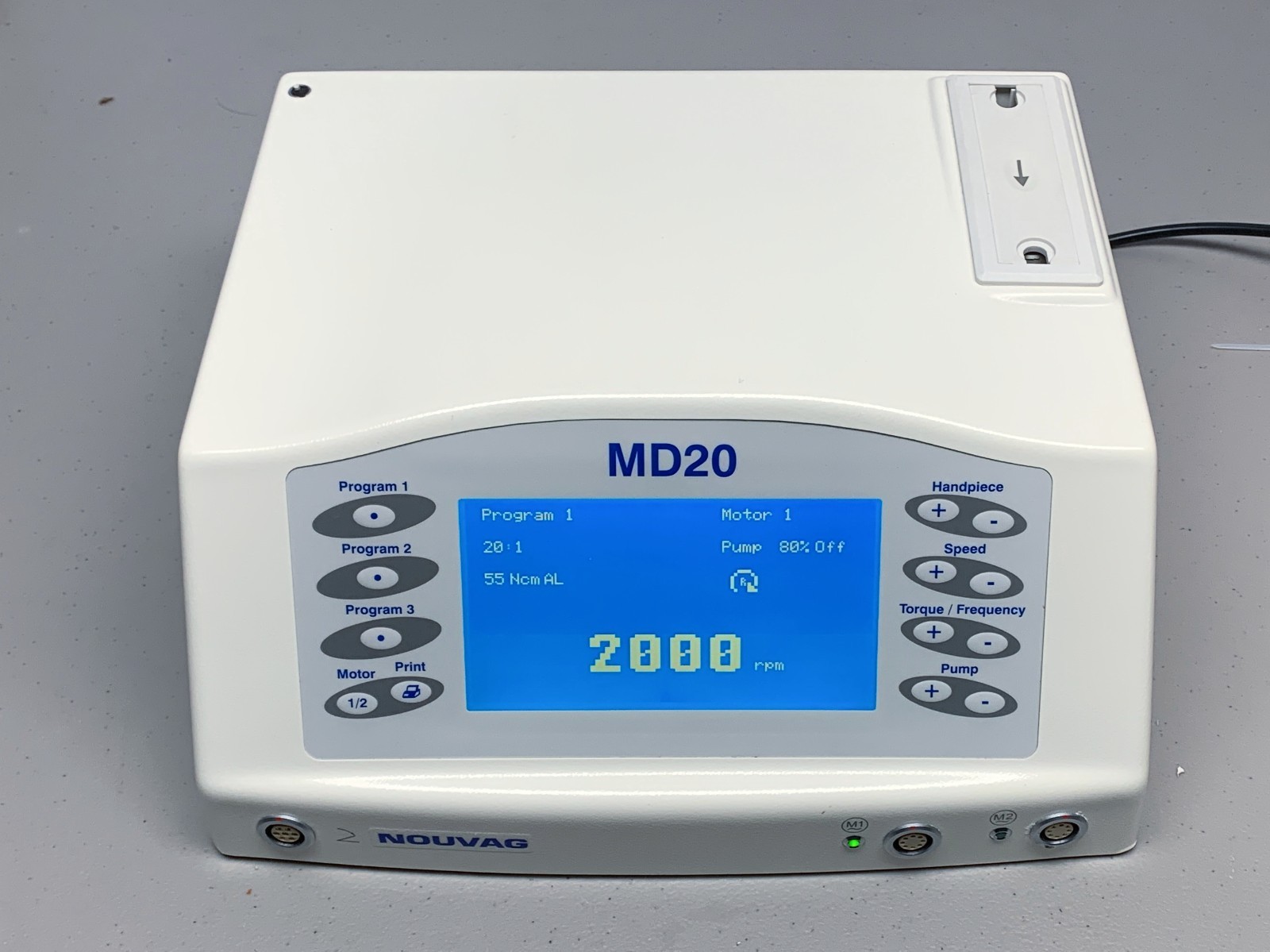 Nouvag AG 2195 MD-20 Dental Console Made in Switzerland #1242U1105R