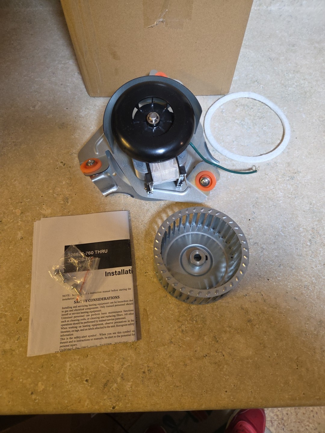 HC21ZE121A Draft Inducer Motor Replacement for Carrier / Bryant /Payne Furnaces