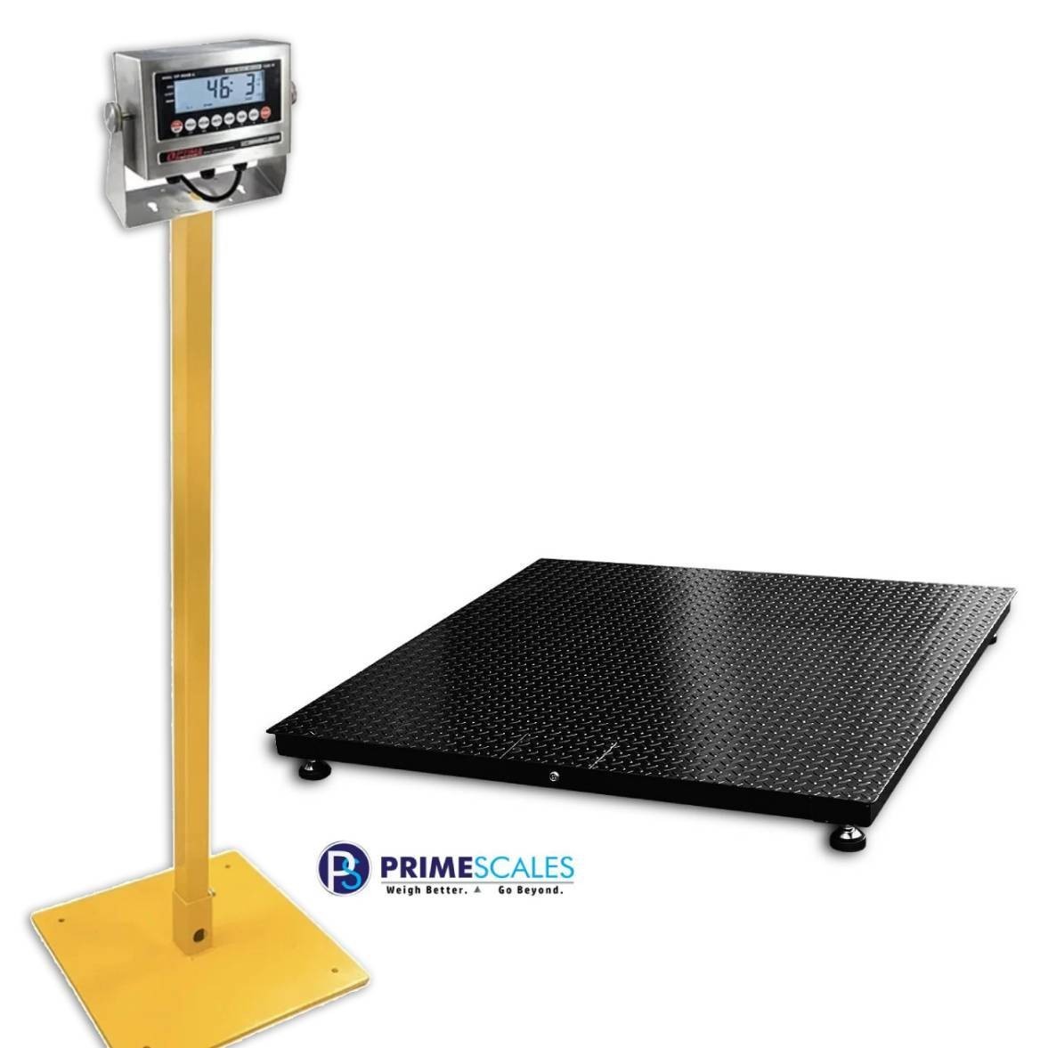 Industrial (48″ X 48″ / 4′ X 4′) Floor Scale /Pallet /Warehouse 10,000 Lb X 1 Lb