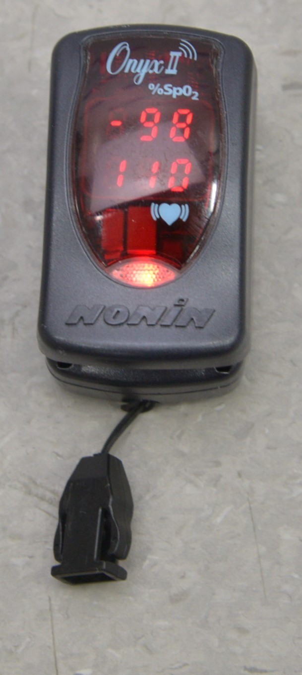 Nonin Onyx II 9550 Fingertip Pulse Display Unit 3985-000