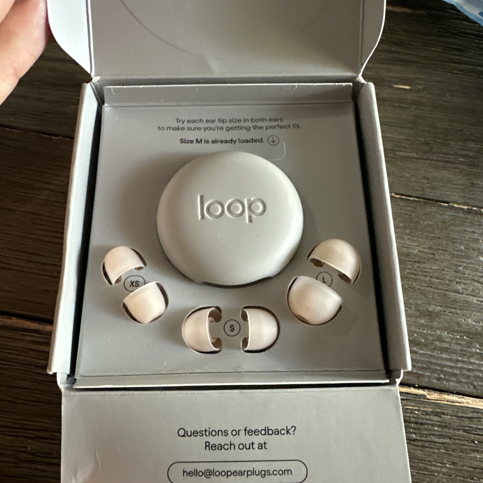 USED Loop Engage 2 Ear Plugs 16 dB Noise Reduction Relief w/Clear Speech Rose