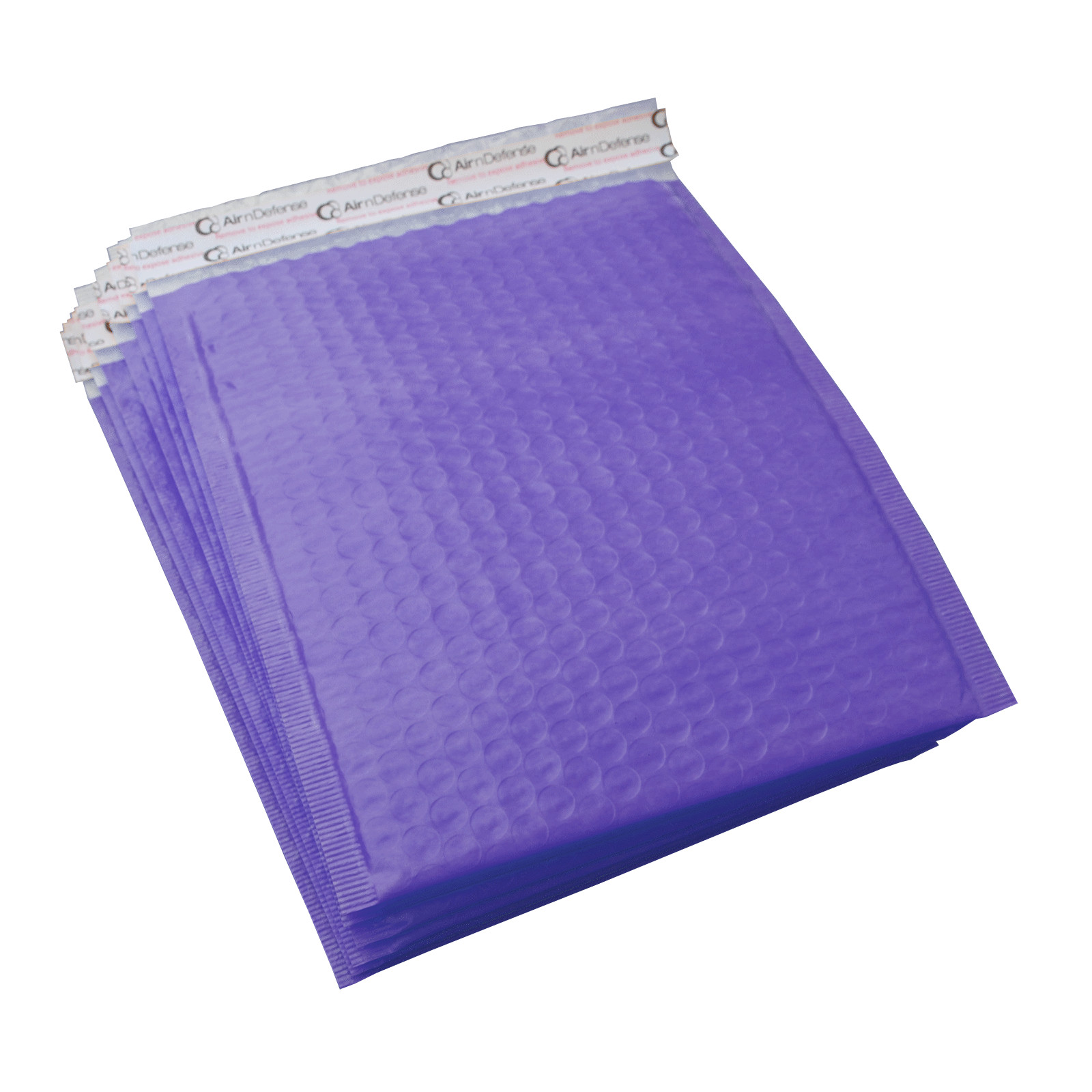 AirnDefense 500 #0 6.5X10″ Purple Poly Bubble Mailers Shipping Padded Envelope