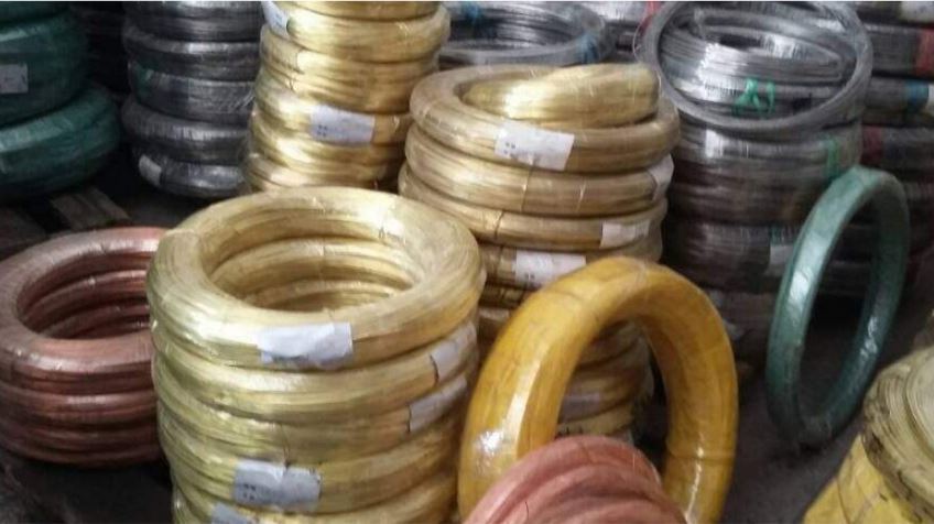 H62 Pure Cu Copper Wire Brass Wire 0.3/0.5/0.8/1/1.5mm-4mm Uncoated Cable Line