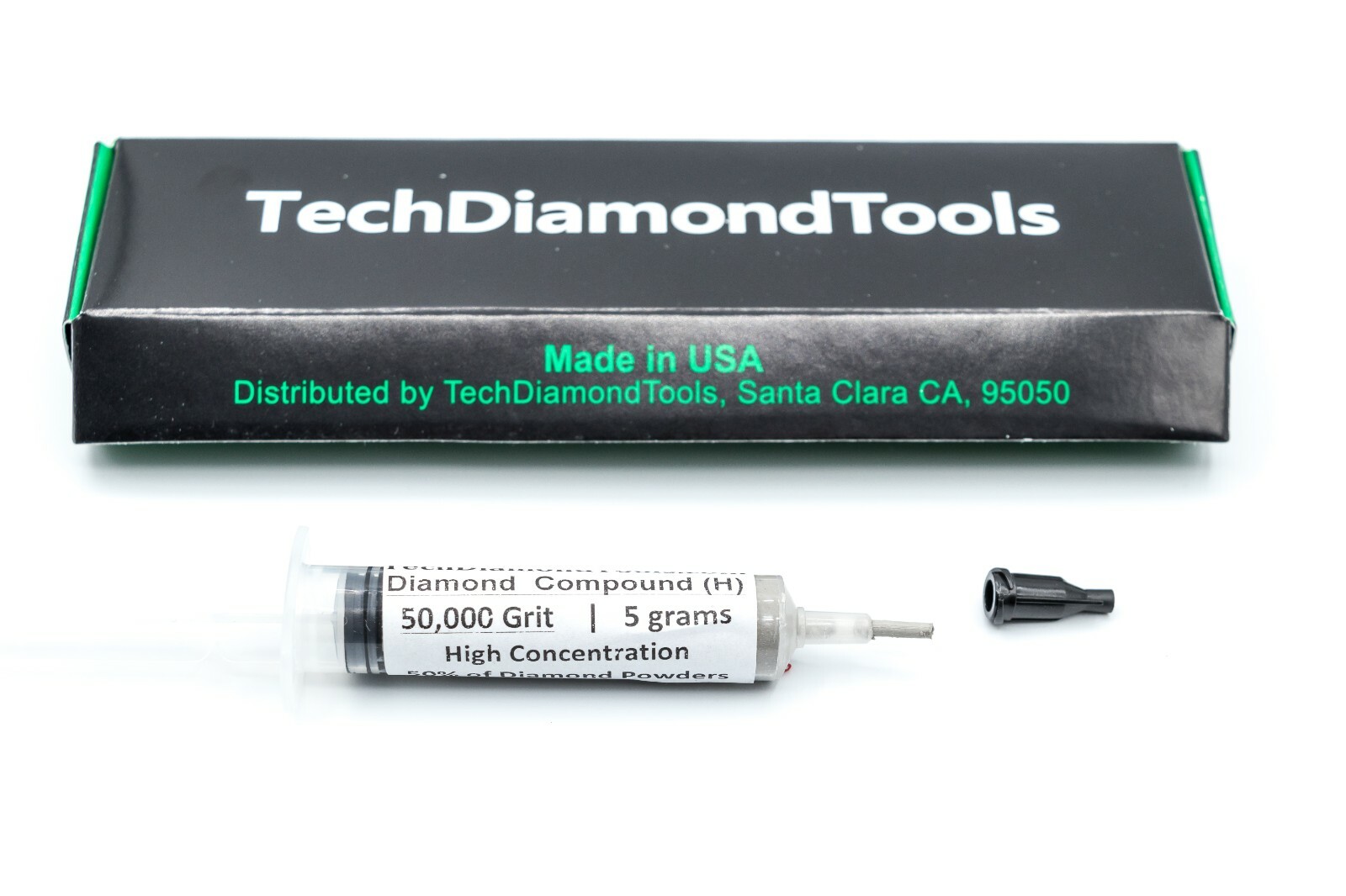 Diamond Polishing Paste 50,000 Grit 0-0.5 Micron (H) 50% Concentration 5 grams