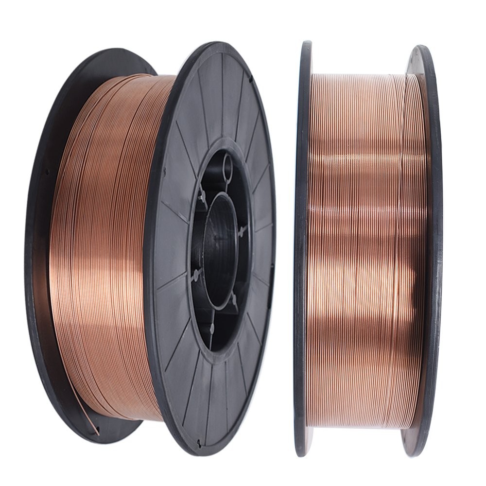 2Pcs 11-lbs Roll ER70S-6 .030″ (0.8mm) Mild Steel MIG Welding Wire