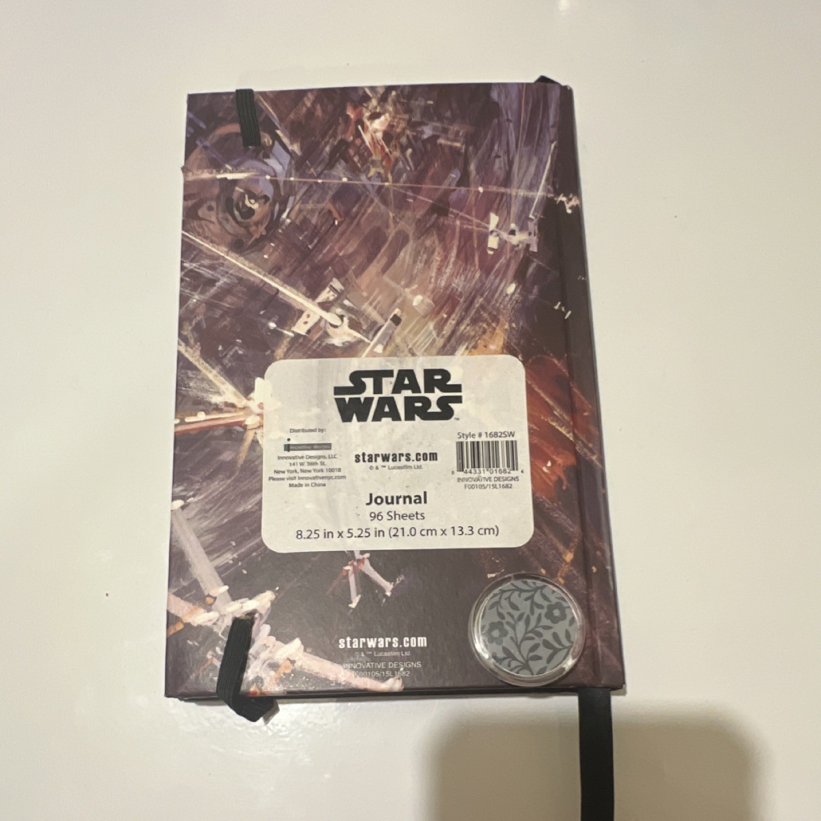 Innovative Designs Star Wars Darth Vader Journal 96 Sheets 8.25 x 5.25 in