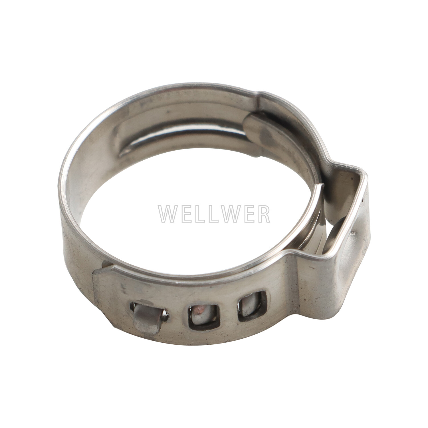 100Pcs 1/2″ PEX Stainless Steel Clamp Cinch Rings Crimp Pinch Fitting