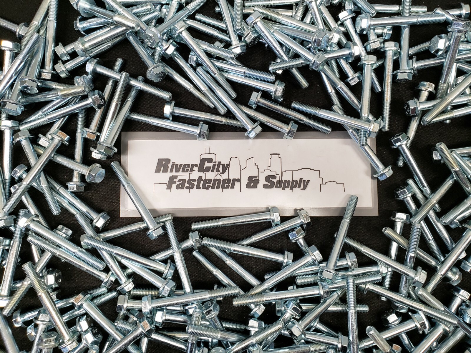 (10) M8-1.25×70 / M8x70 Metric Flange Bolts DIN 6921 8mm x 70mm M8x1.25×70 Screw