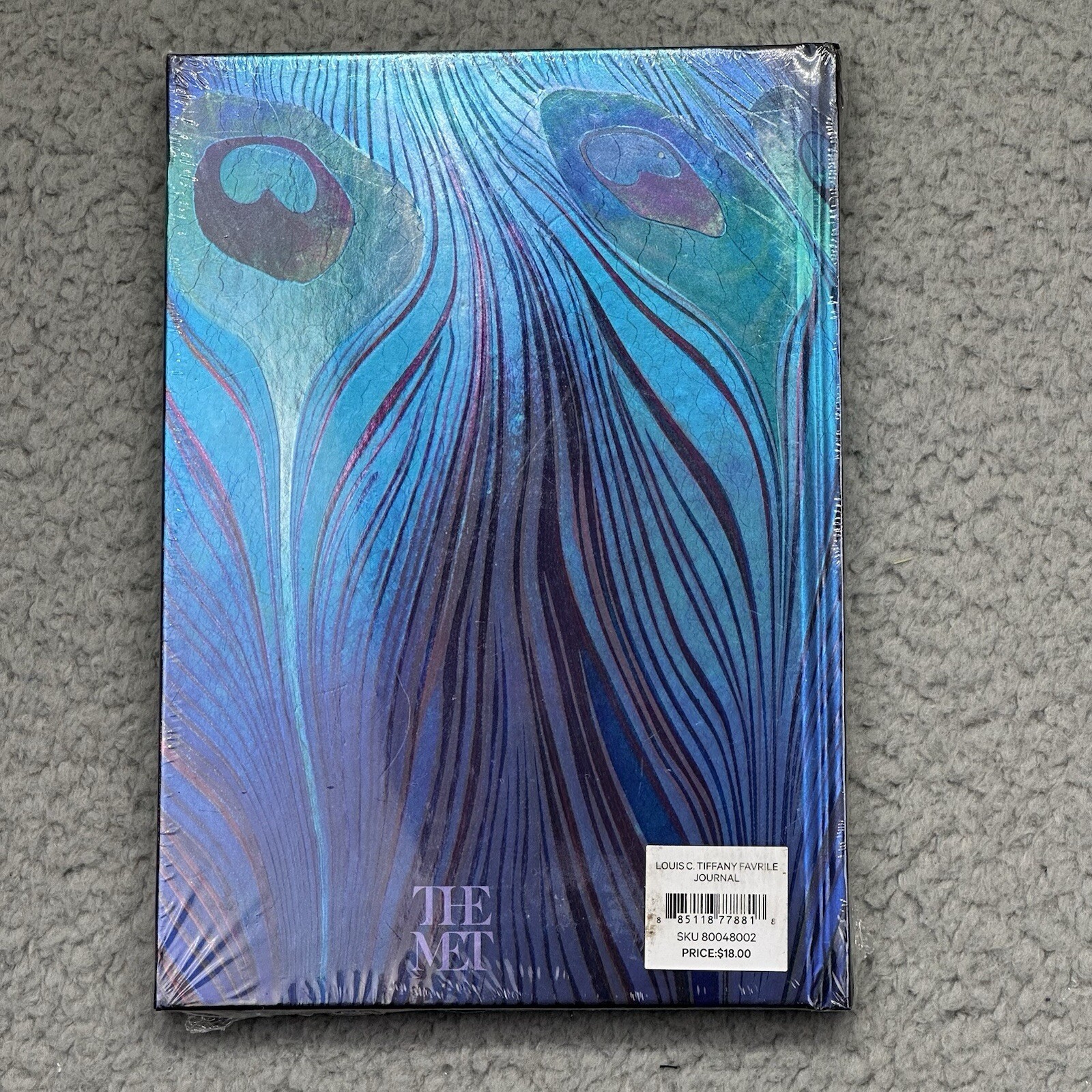 NEW The Met Hard Cover 5.25 x 8.25 in Louis C. Tiffany Favrile Journal 144 Ruled