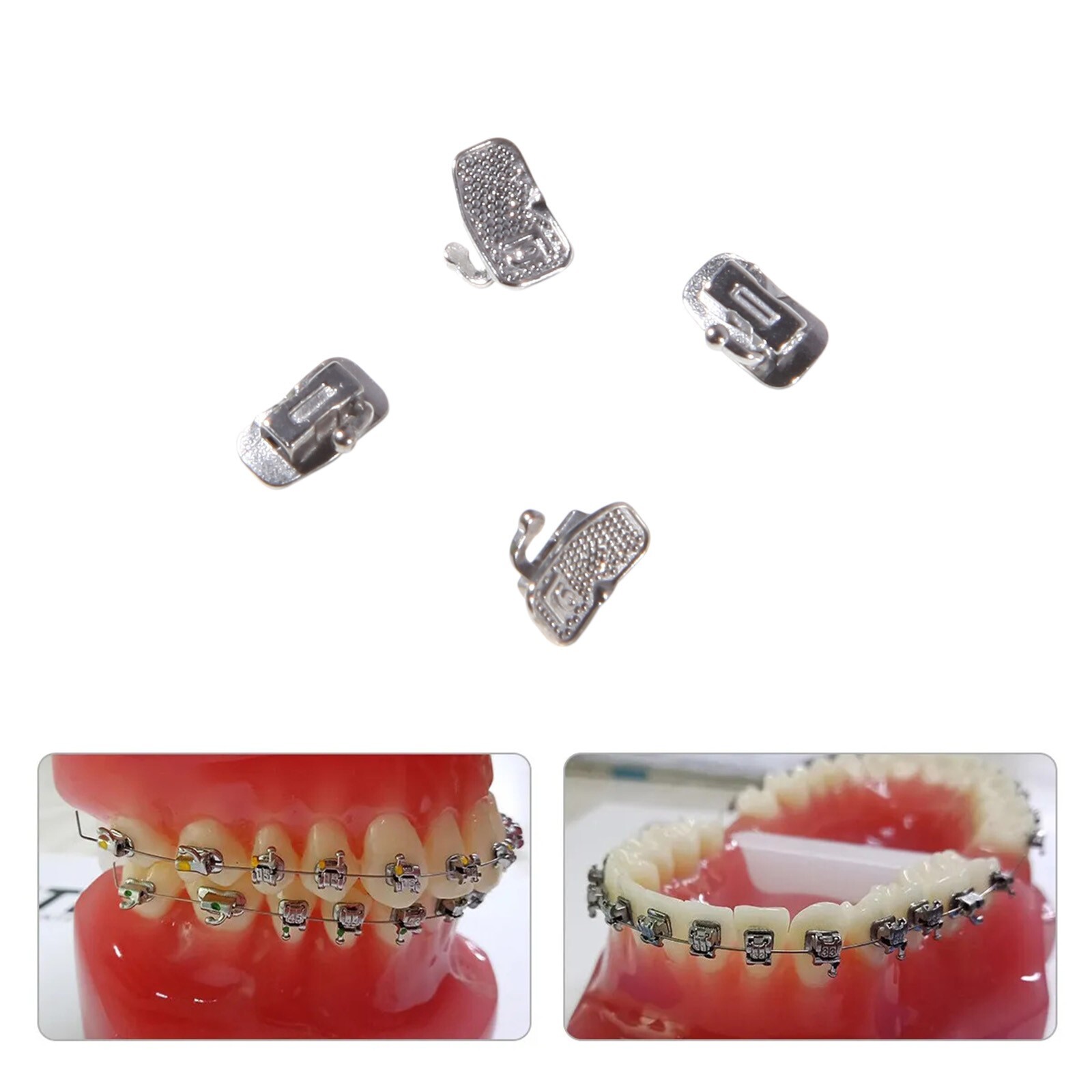 1-5 Packs Dental Orthodontic Self-Ligating Brackets Braces Roth 022 Hooks 345 ty