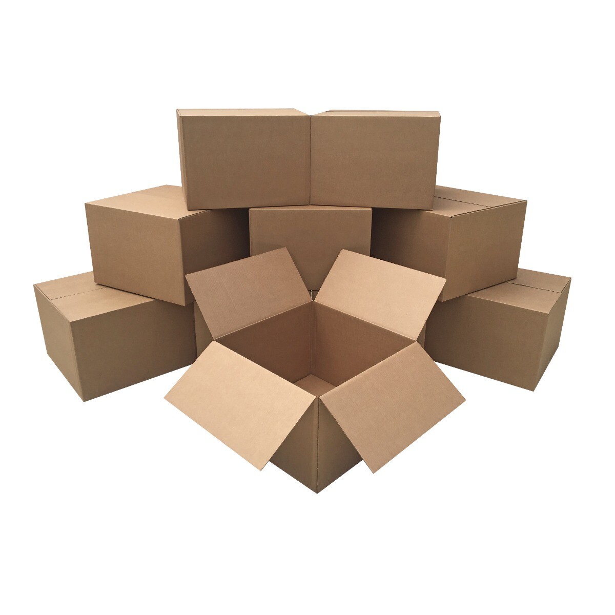 UBMOVE 10 Extra Large Corrugated Moving Boxes 23 x 23 x 16″