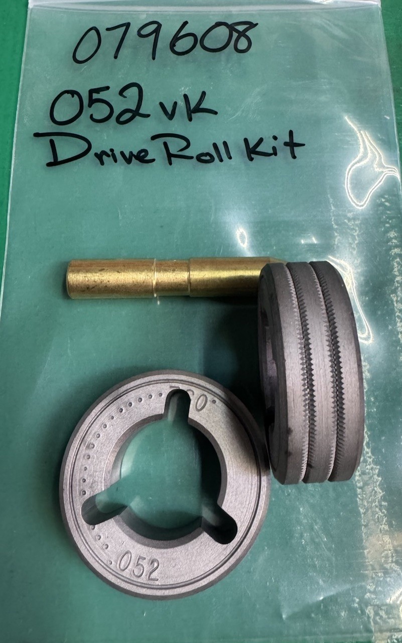 079608 Dr Roll Kit .052 V Knurled Refurbished New Guides MILLER WIRE FEEDER PART