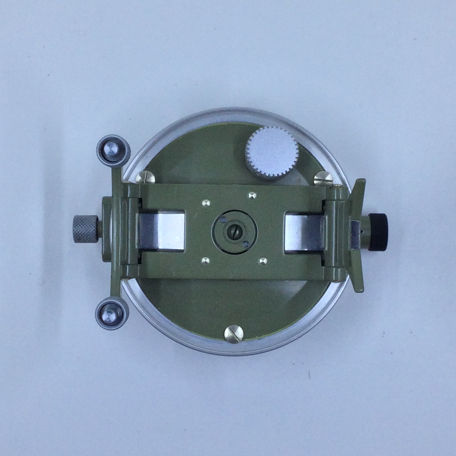 Rare Wild Heerbrugg Switzerland Circular Compass Green