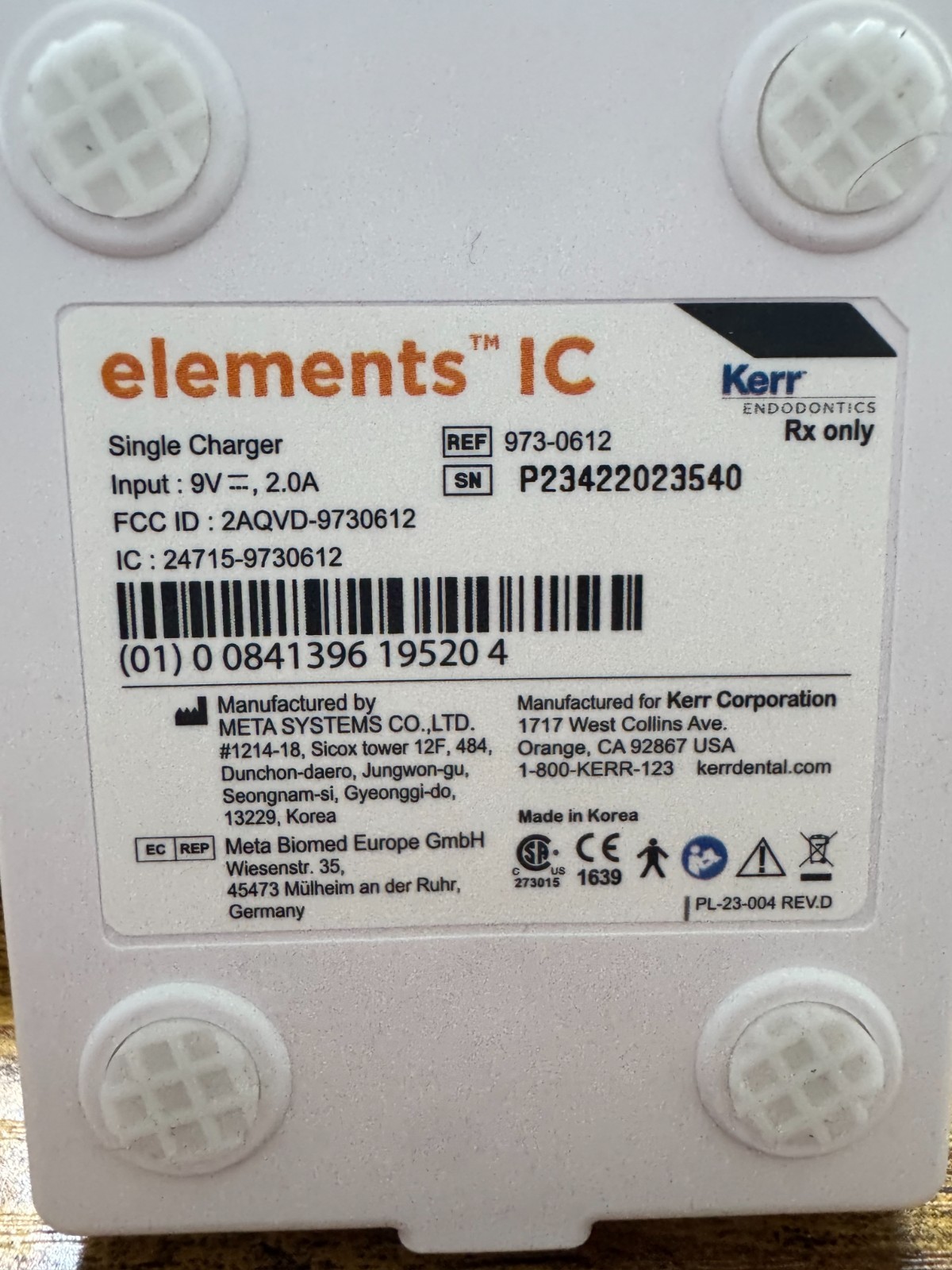 Kerr Endodontic Elements IC Obturation Downpack