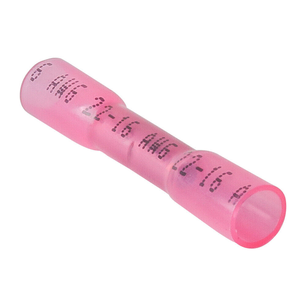 1000-50x Heat Shrink But Connector Waterproof Electrical Wire Marine Butt Splice