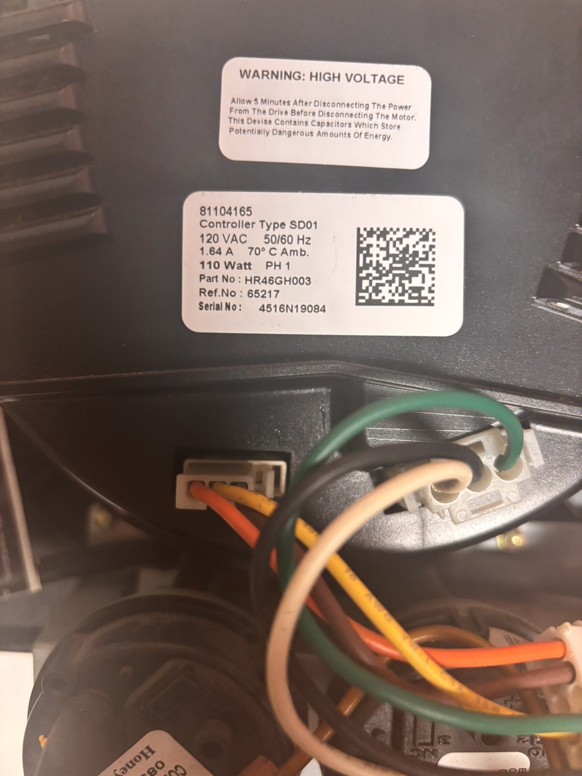 HR46GH003 OEM Carrier Inducer Motor HC23CE116 81104165 #X5