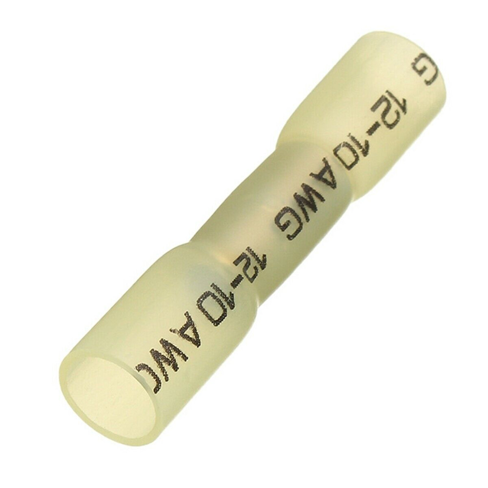 1000-50x Heat Shrink But Connector Waterproof Electrical Wire Marine Butt Splice