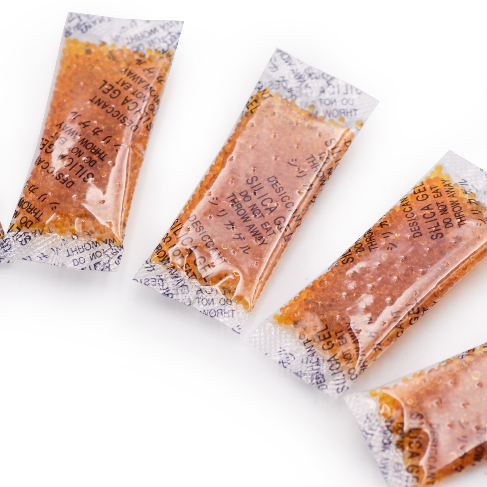 3 Gram 100 Packets Silica Gel Indicating Food Grade Desiccant Packs