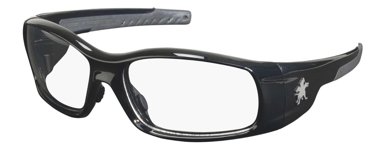 MCR Crews Swagger SR1 Safety Glasses, Sporty Sunglasses, ANSI Z87.1