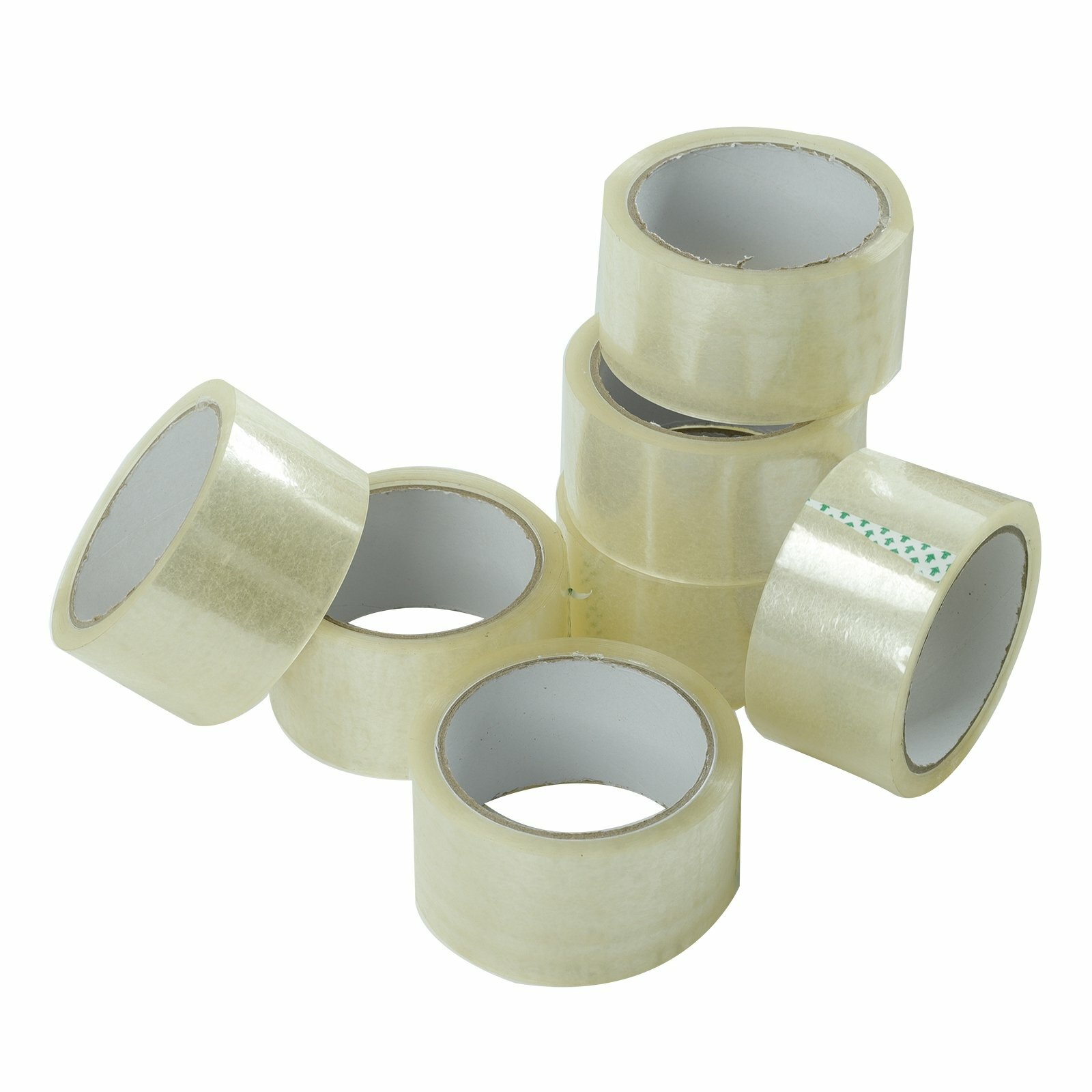 36 Rolls Carton Sealing Clear Packing Tape Box Shipping 2″ x 55 Yards