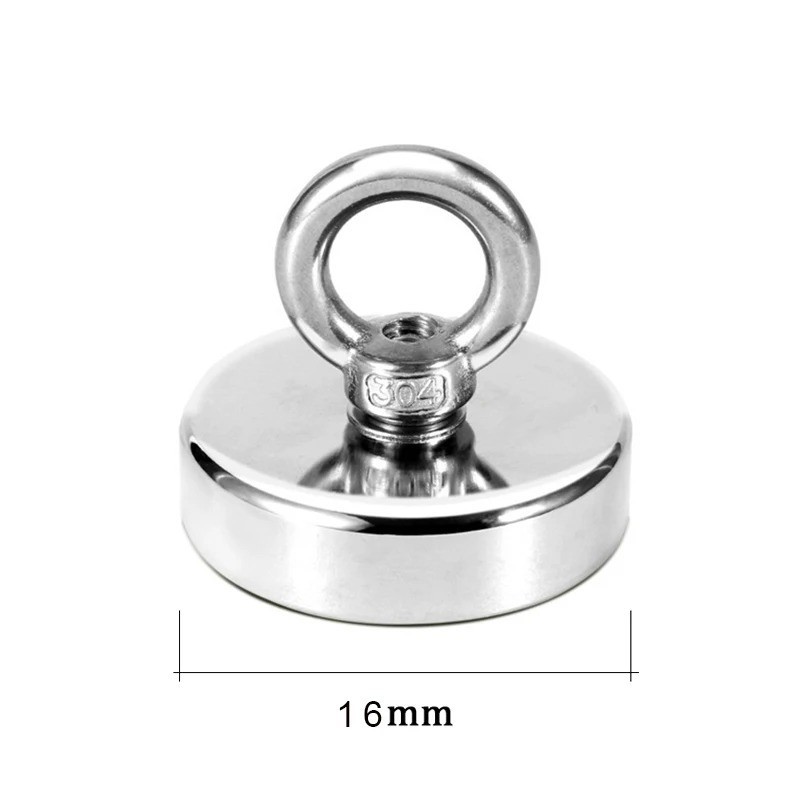 Neodymium Fishing Magnets Pulling Force Super Strong Round Rare Earth