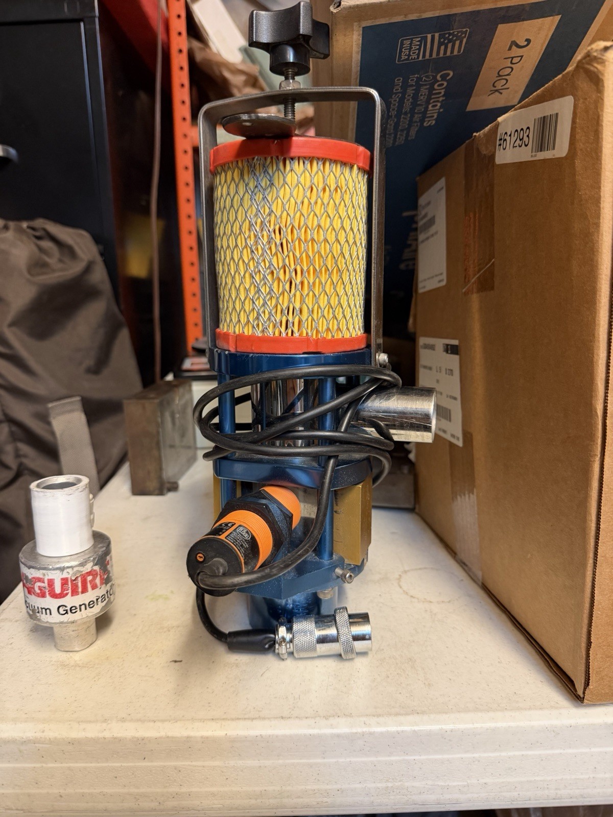 AutoLoad JR Venturi-Driven Pneumatic Loader W/Sensor & Wand | U.S.A. SELLER