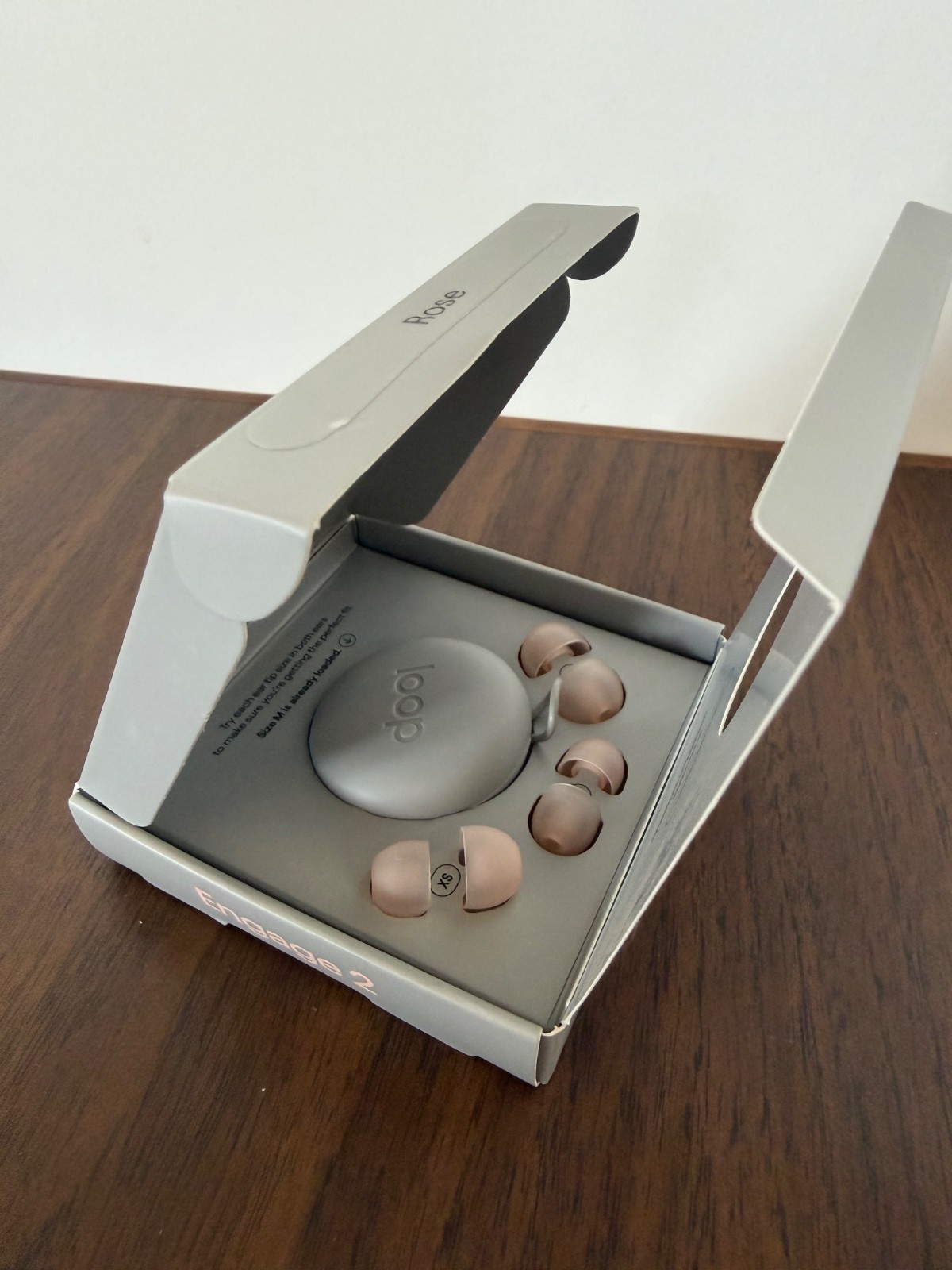 3 Loop Earplugs Engage 2 Experience 2 Quiet 2 -Black, Rose , Black Open Box