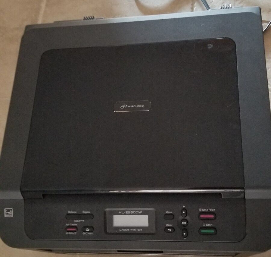 Brother HL2280DW All in 1 Laser Printer – EZ InkToner – Paper Tray Needs Repair