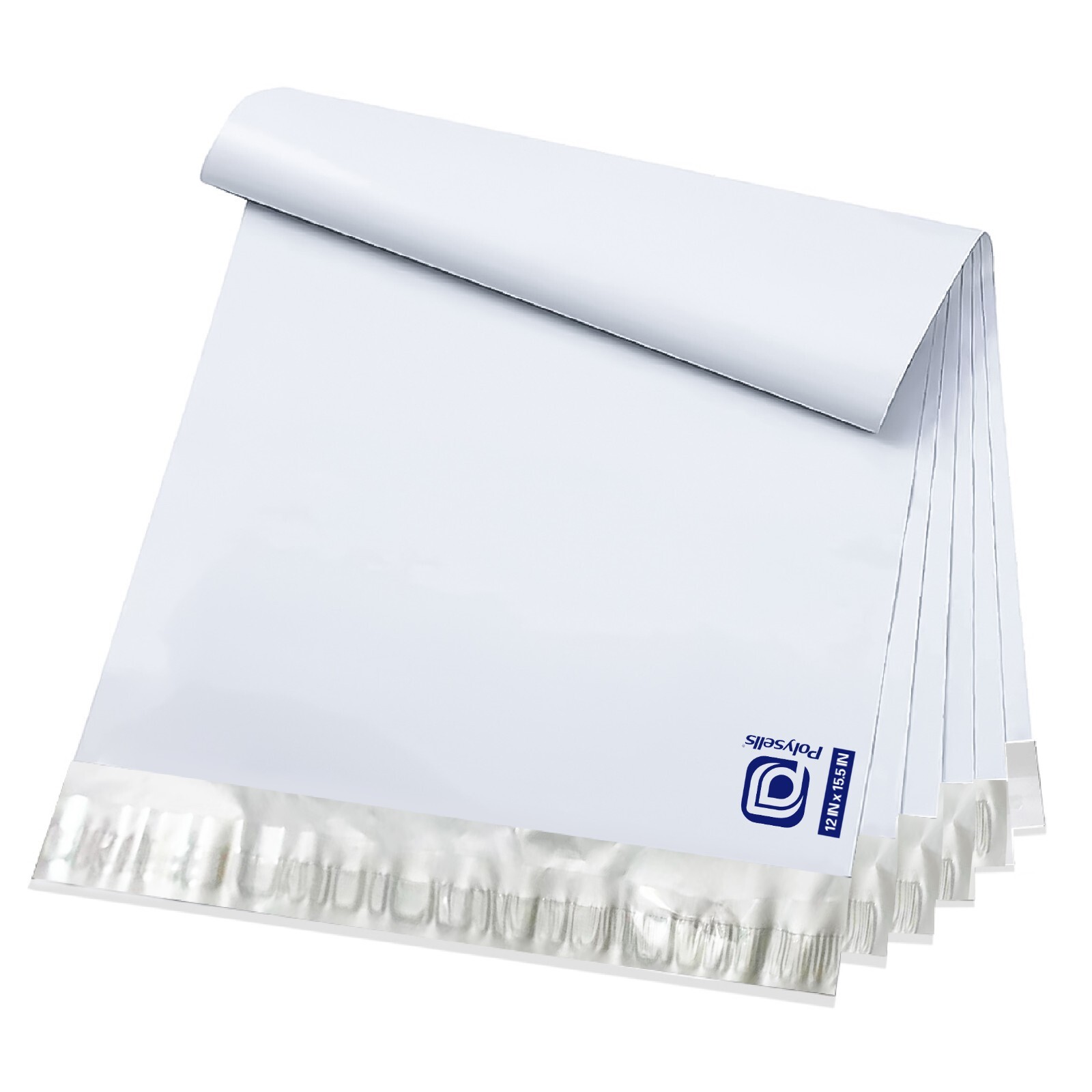 1000 12×15.5 POLYSELLS Poly Mailers Envelopes Self Sealing Shipping Mailers Bags
