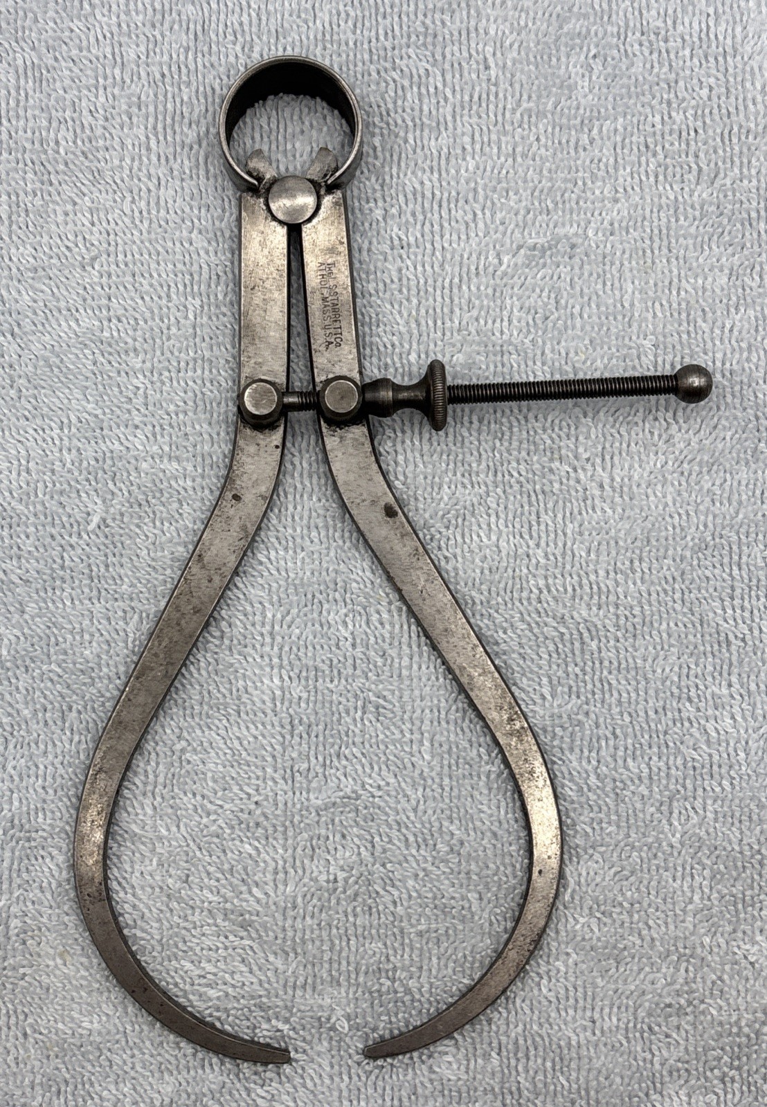 L.S. Starrett, Lot of 6, Machinist, Outside Calipers, 5 Starrett, 1 Unknown, Vtg