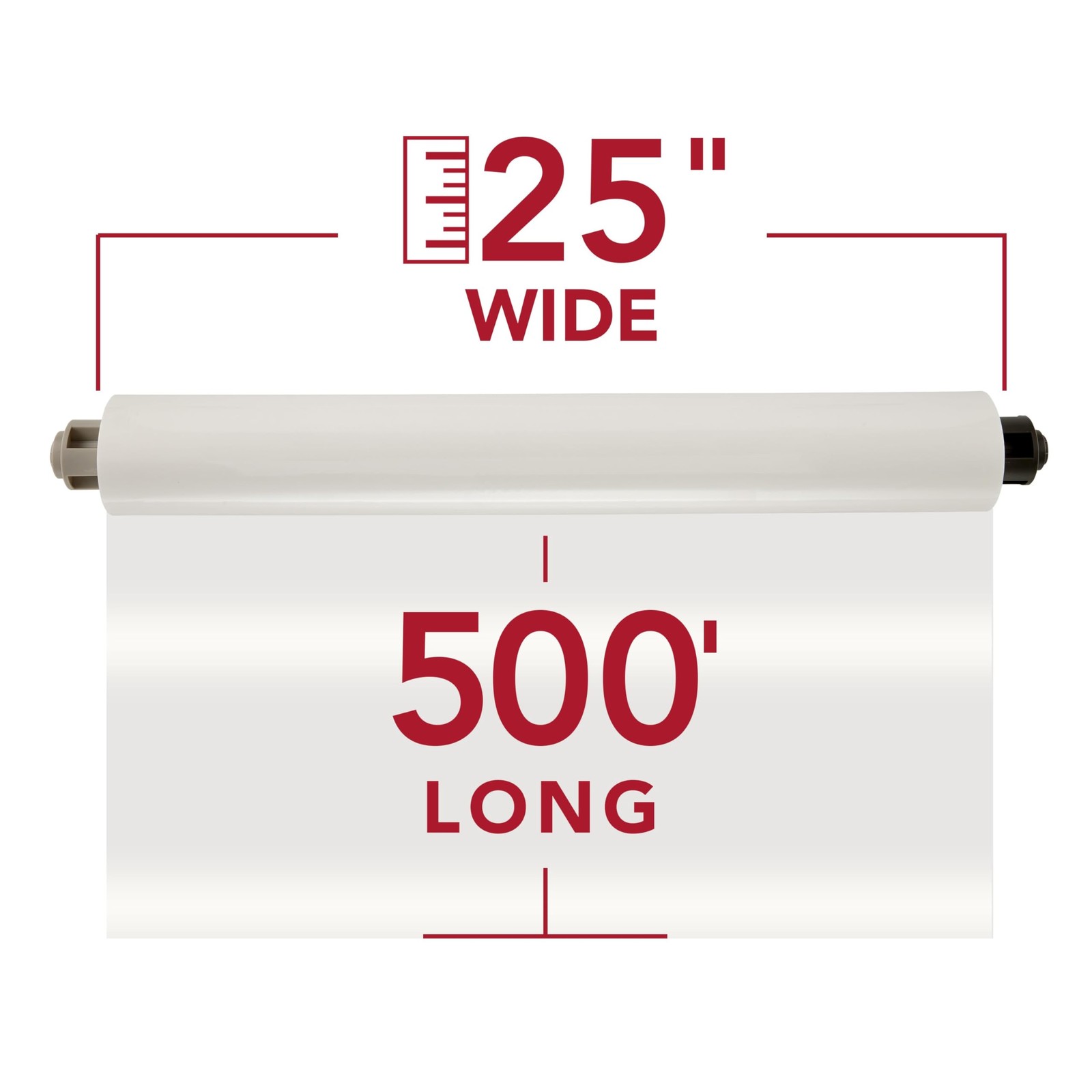 GBC Thermal Laminating Film, Rolls Ultima 65 EZLoad, Nap I, 1.5 mil, 25″ x 500′