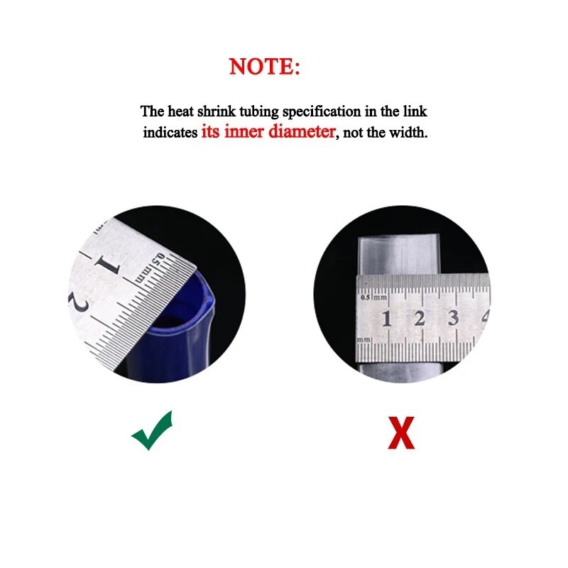 1.7:1 Flexible Silicone Heat Shrink Shrinkable Tube Tubing One Meter White 200°