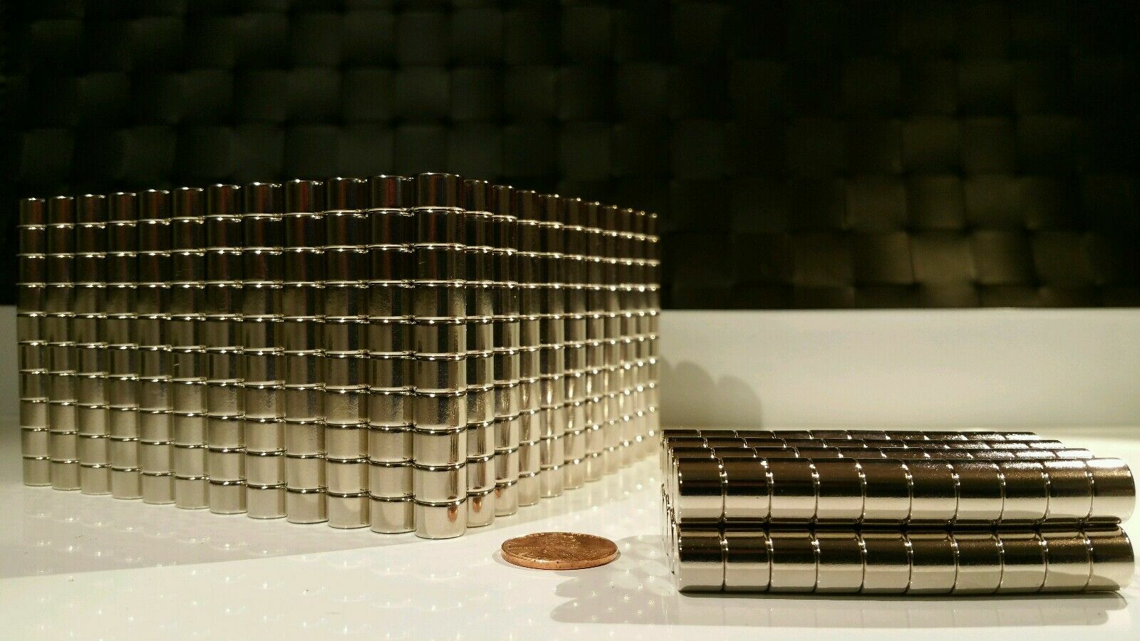 10-500 Neodymium N52 3/8” × 1/4″ Cylinder Disc Magnets Super strong Rare Earth