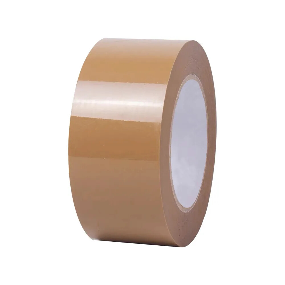 Up to 72 Rolls 2″ or 3″ x 110 Yds Tan Carton Sealing Packing Shipping Box Tape